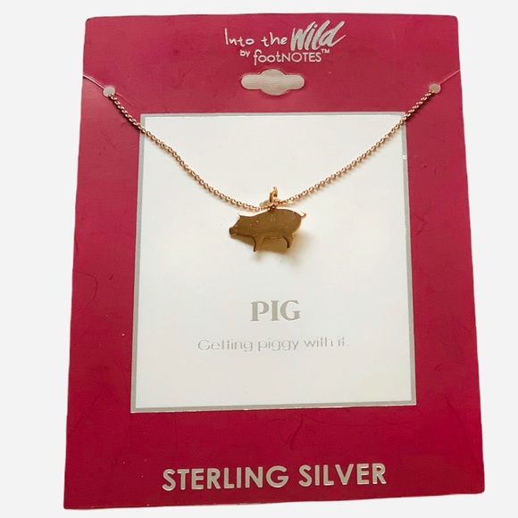 Footnotes Jewelry Into The Wild By Footnotes Rose Gold Plated